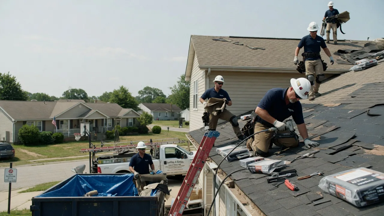 Roof Replacement in Huntingdon, TN near me